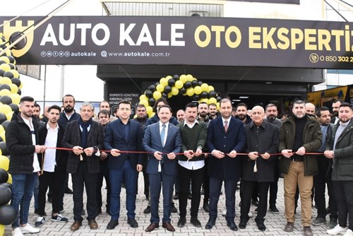 Kaymakam/Belediye Başkan V. Ercan Kayabaşı, Ekspertiz Firması Açılışına Katıldı.