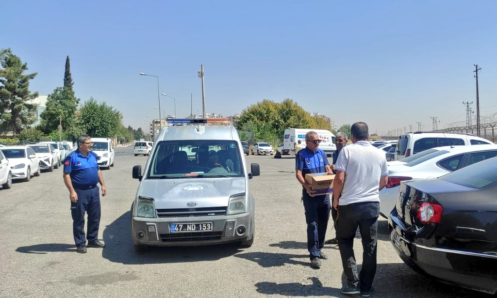 Nusaybin Zabıtasının Bursluluk Sınavı Mesaisi