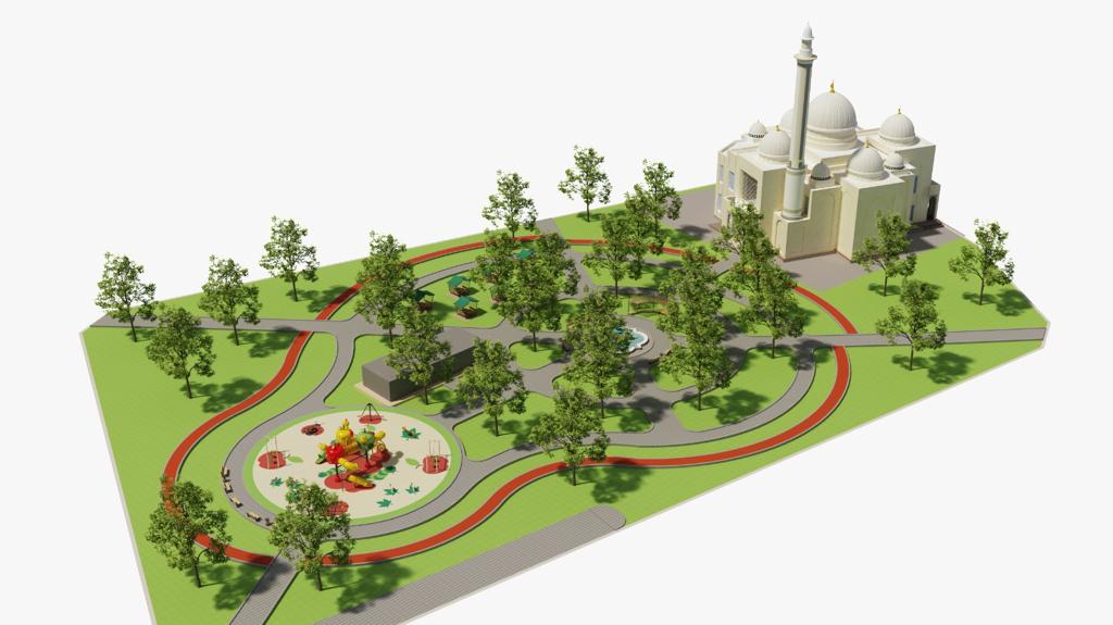 Nusaybin'in Yeni Gözdesi Olacak Park Çalışmaları Başladı.